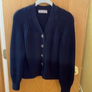 Everlane Black cotton cardigan